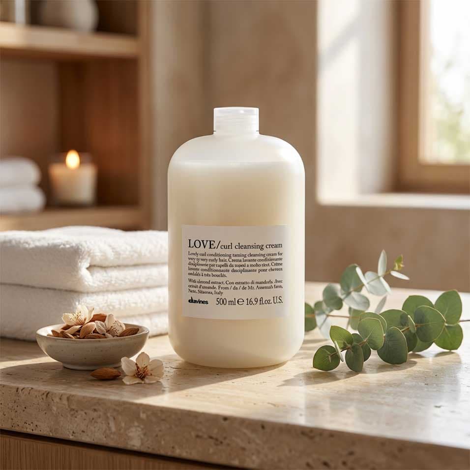 LOVE/curl cleansing cream